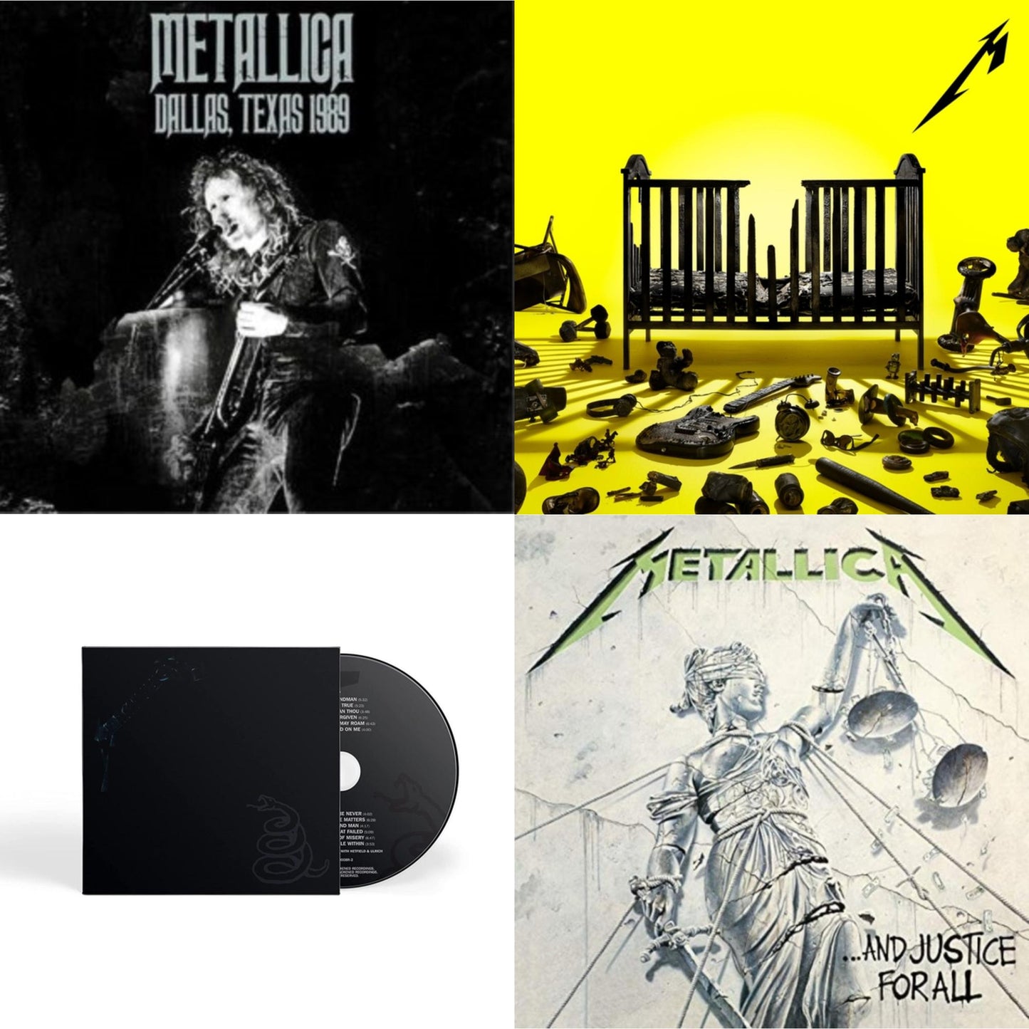 Dallas / Texas 1989 (2CD) & 72 Seasons & Metallica (Remastered) & And Justice For All (Remastered)
