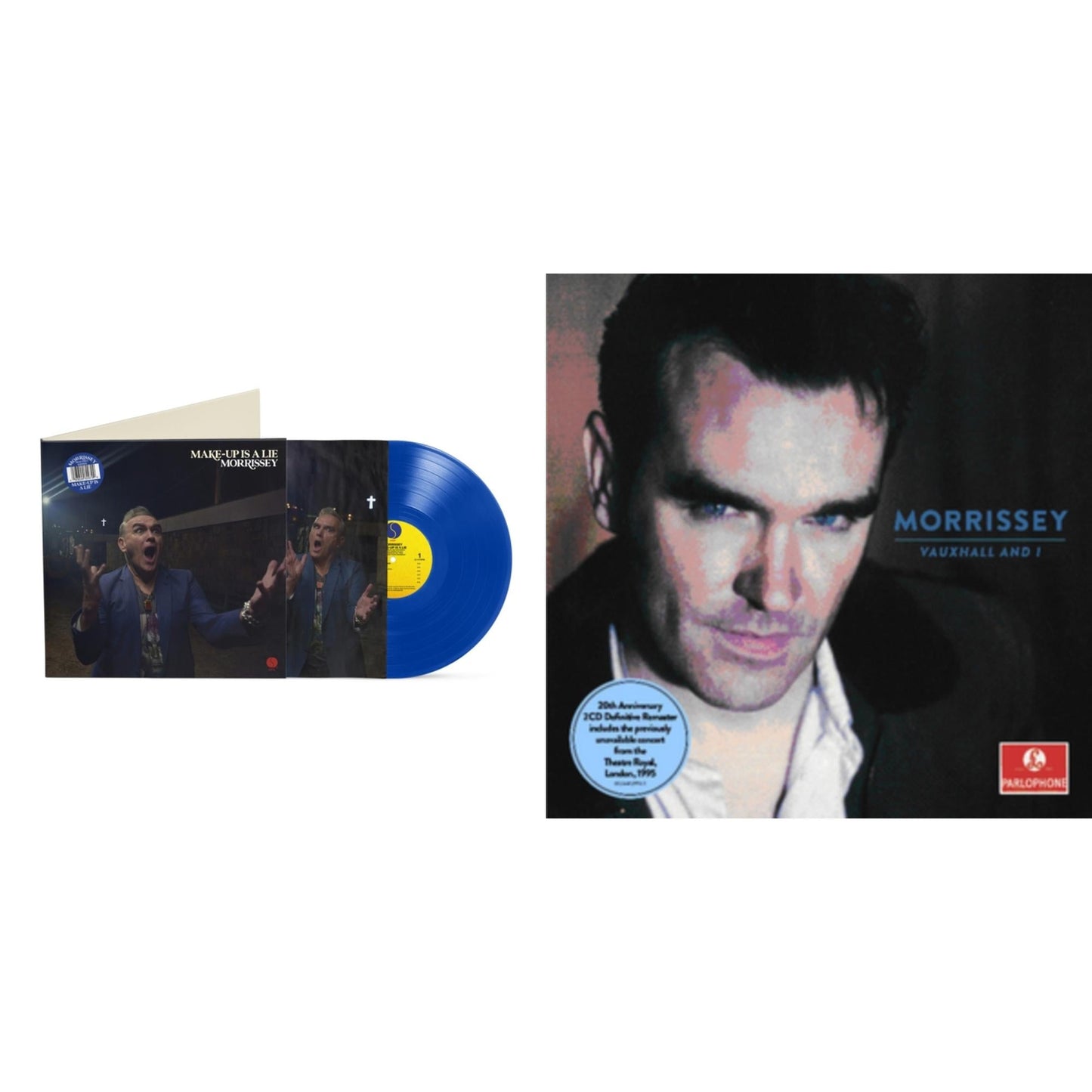 Make-Up Is A Lie (Blue LP Vinyl) & Vauxhall & I