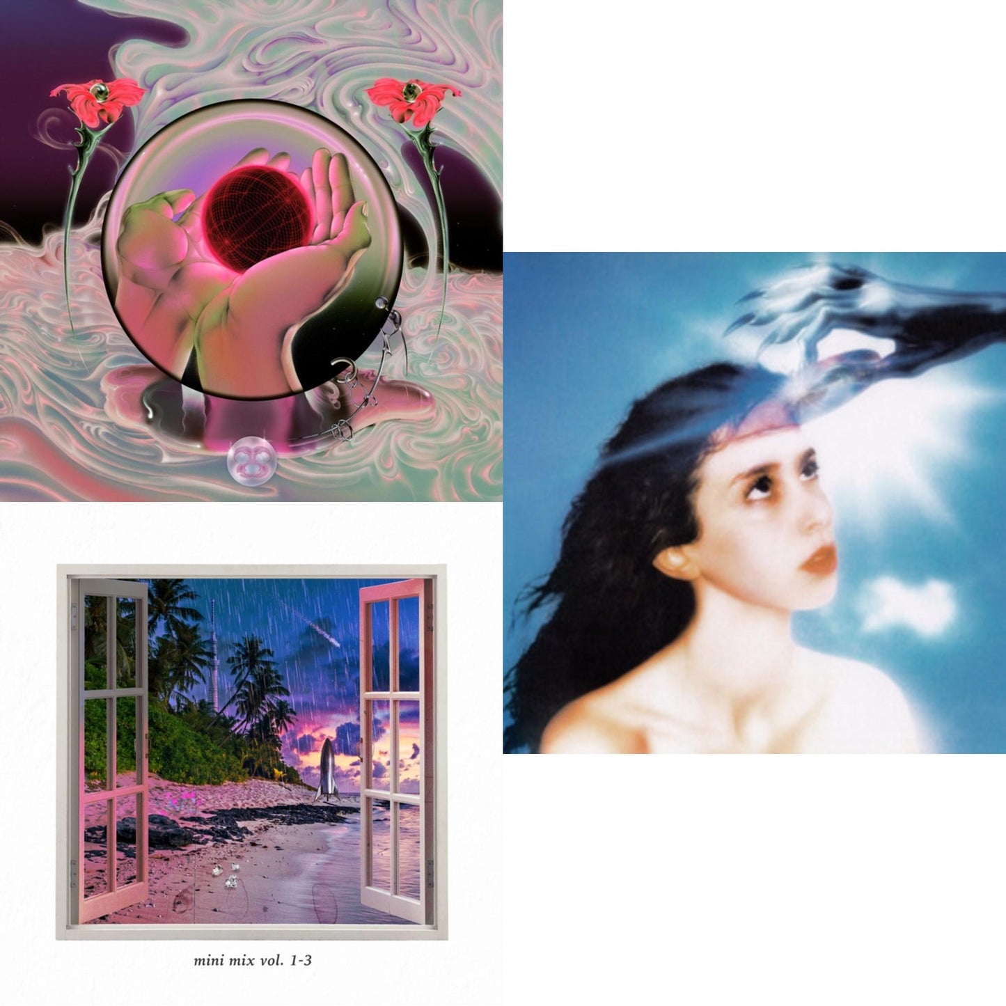 Mercurial World & Mini Mix Vol. 1-3 (2LP/Etching Side) & Imaginal Disk (2LP)