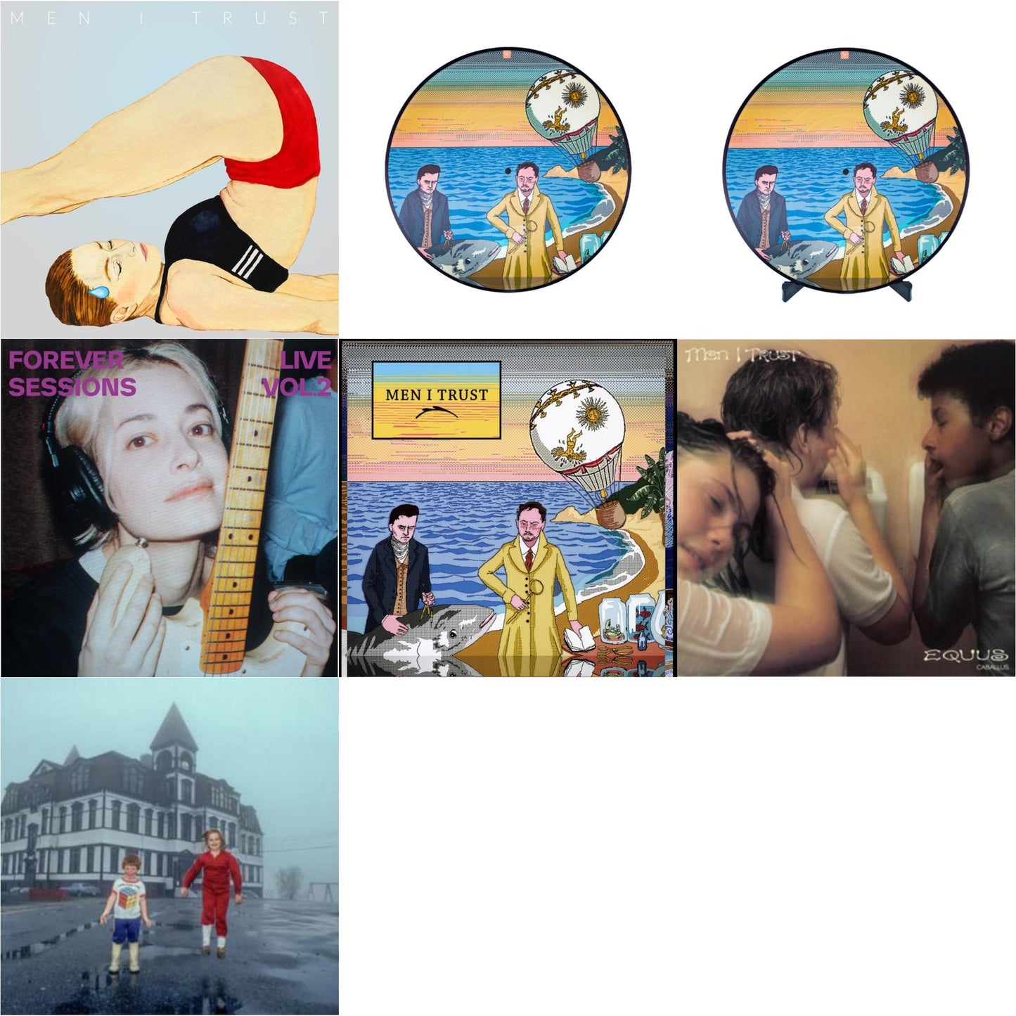 Headroom & Headoom (Picture Disc) & Men I Trust (Picture Disc) & Forever Live Sessions Vol 2 & Men I Trust & Equus Caballus & Untourable Album