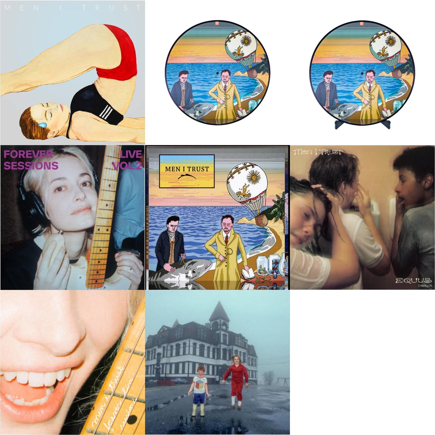 Headroom & Headoom (Picture Disc) & Men I Trust (Picture Disc) & Forever Live Sessions Vol 2 & Men I Trust & Equus Caballus & Forever Live Sessions & Untourable Album