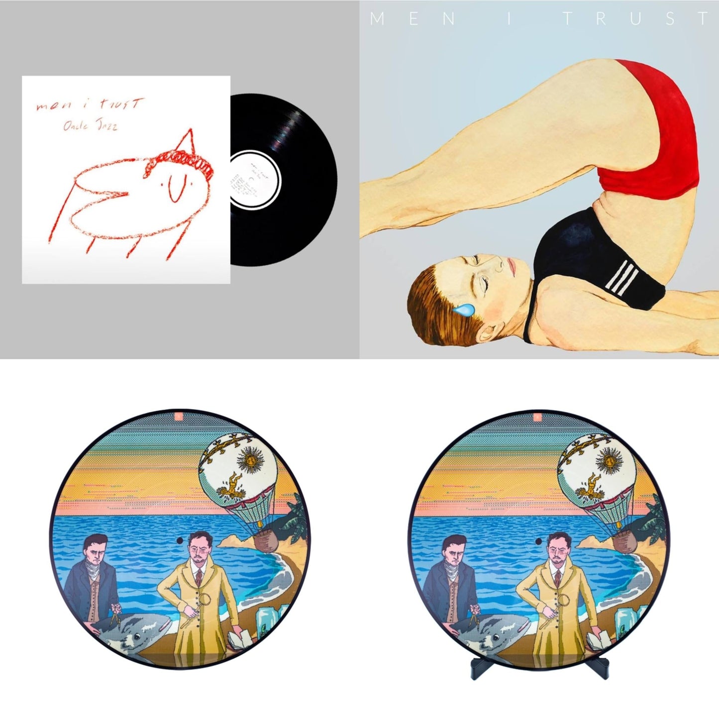 Oncle Jazz (2LP) & Headroom & Headoom (Picture Disc) & Men I Trust (Picture Disc)