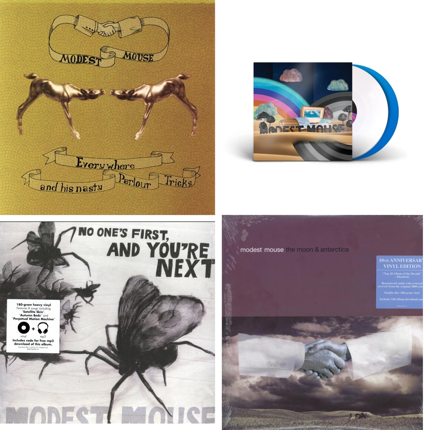 Everywhere & His Nasty Parlor Tricks (180G) & Golden Casket (X) (Deluxe/Limited Edition/White & Sky Blue Vinyl/2LP) (I) & No One's First & You're Next (180G/Dl Card) & Moon & Antarctica (2LP/Dl Card/180G/10Th Anniversary Edition)
