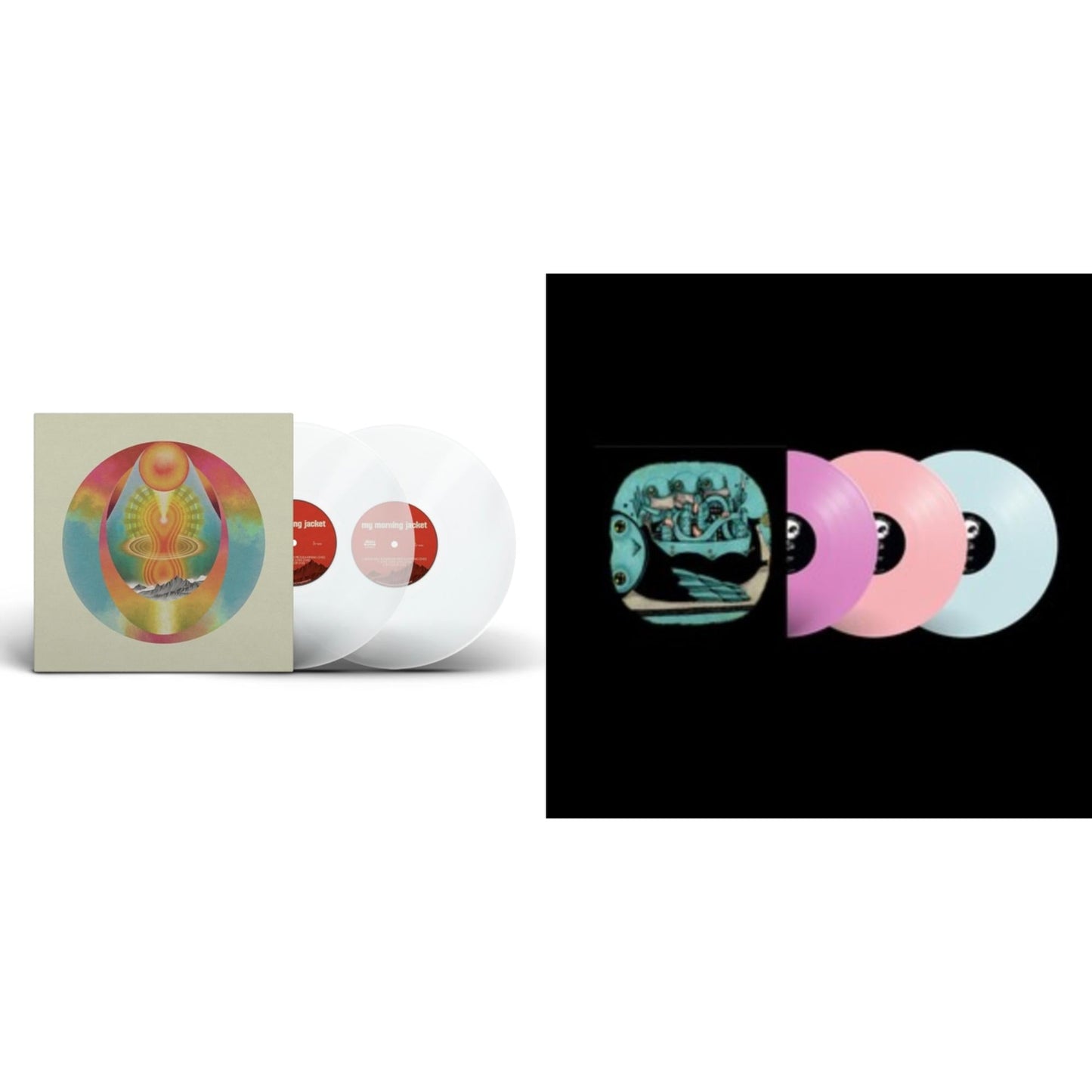 My Morning Jacket (Clear Vinyl/2LP) & Z (20Th Anniversary/3LP/Deluxe Edition/Pink/Peach/Green Vinyl)