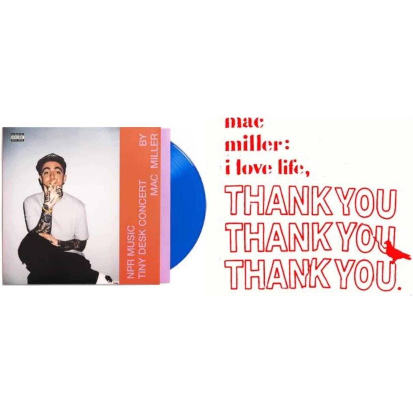 Npr Music Tiny Desk Concert (Translucent Blue LP Vinyl/B-Side Etching/Insert) & I Love Life, Thank You (Clear LP Vinyl)