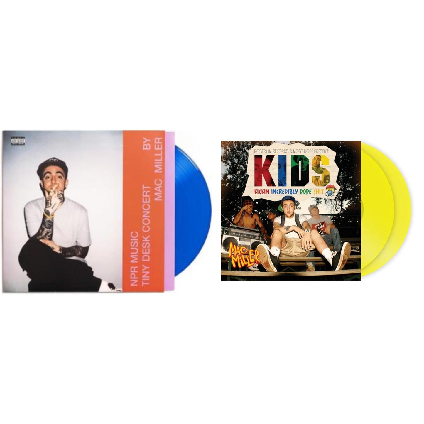 Npr Music Tiny Desk Concert (Translucent Blue LP Vinyl/B-Side Etching/Insert) & K.I.D.S. (Translucent Yellow Vinyl/2LP)