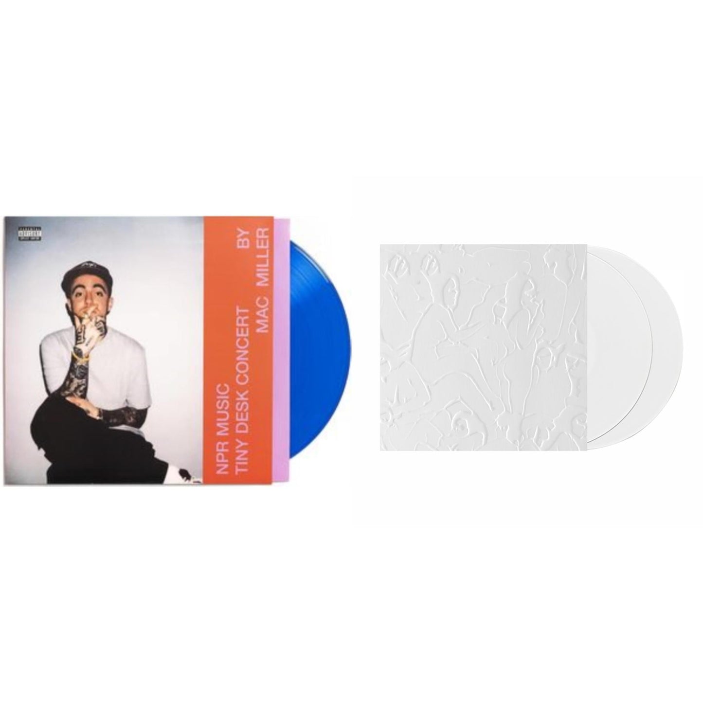 Npr Music Tiny Desk Concert (Translucent Blue LP Vinyl/B-Side Etching/Insert) & Macadelic (White Vinyl/2LP)