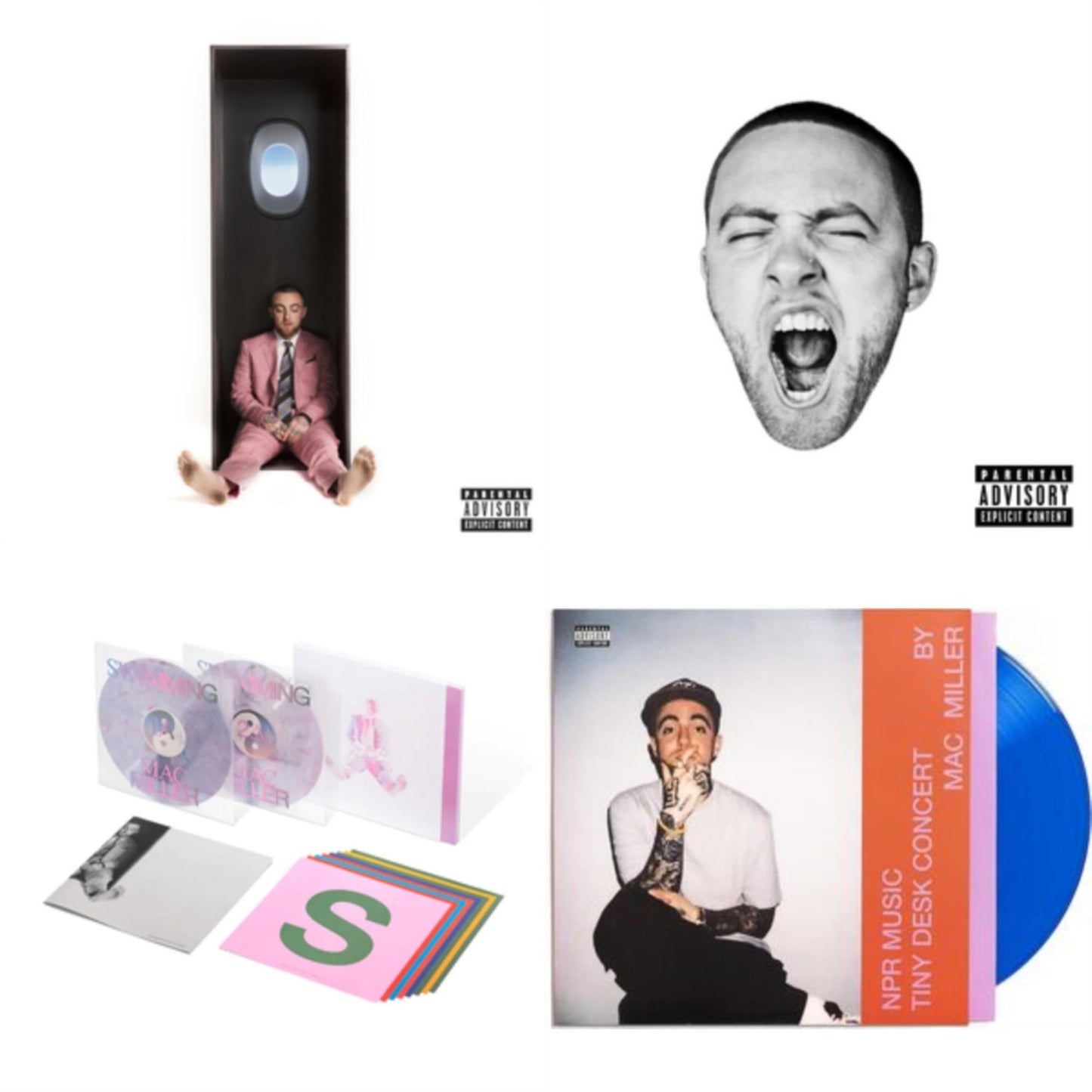 Npr Music Tiny Desk ConcertĀ (Translucent Blue LP Vinyl/B-Side Etching/Insert) & Swimming (5 Year) (2LP/Milky Clear/Hot Pink/Sky Blue Marble Vinyl) & Swimming (X) & Go:Od Am (X)