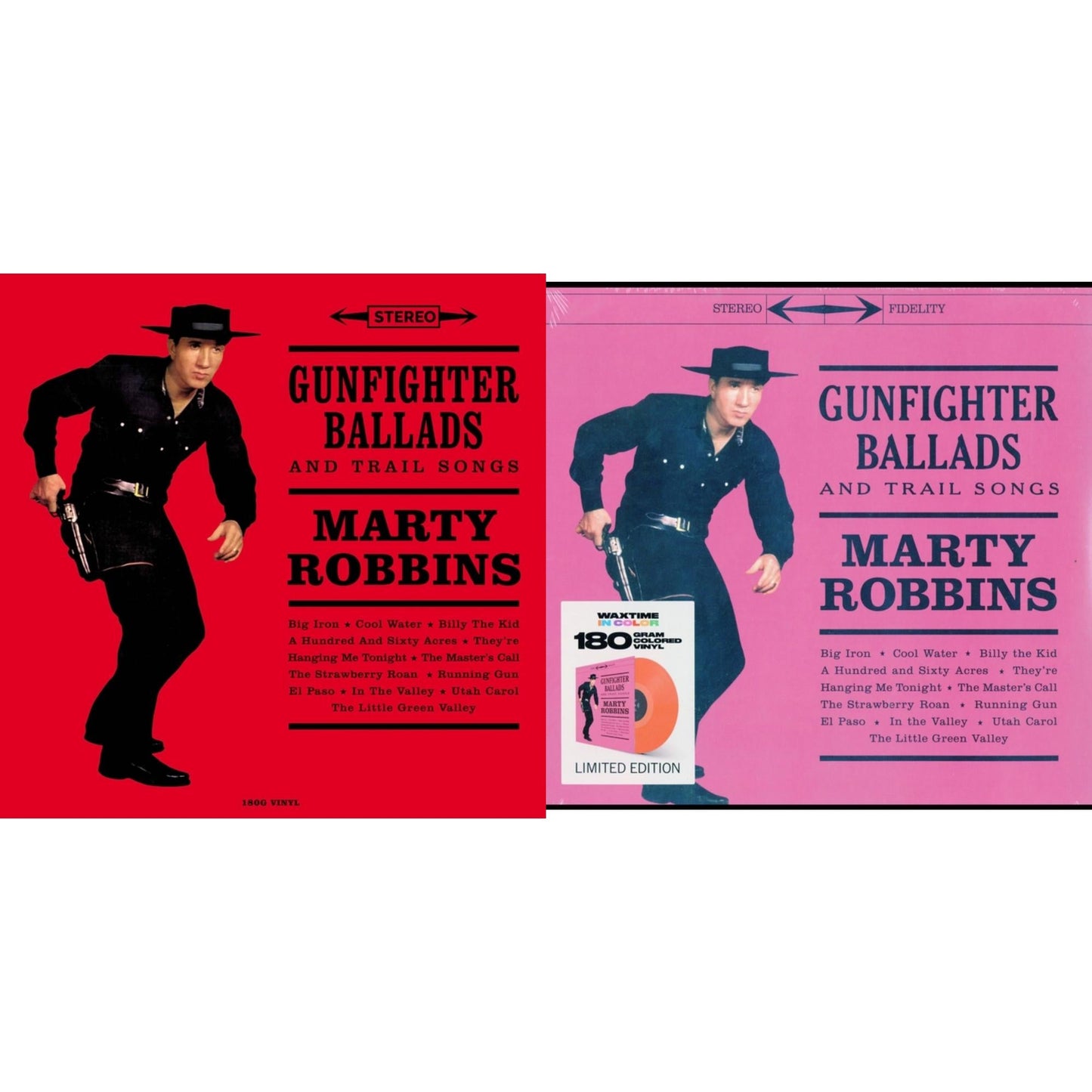 Gunfighter Ballads & Gunfighter Ballads & Trail Songs (180G/Red LP Vinyl)