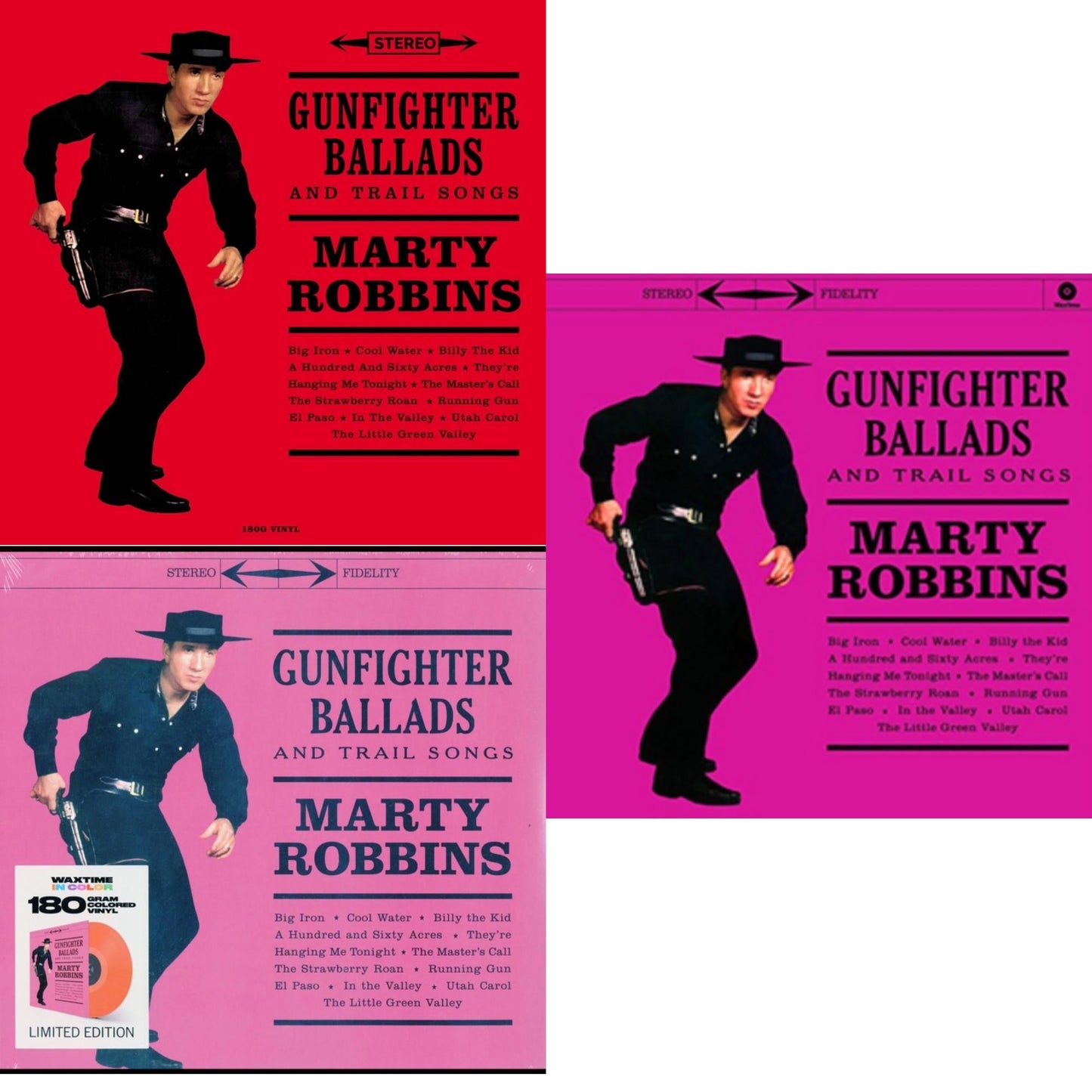 Gunfighter Ballads & Gunfighter Ballads & Trail Songs & Gunfighter Ballads & Trail Songs (180G/Red LP Vinyl)
