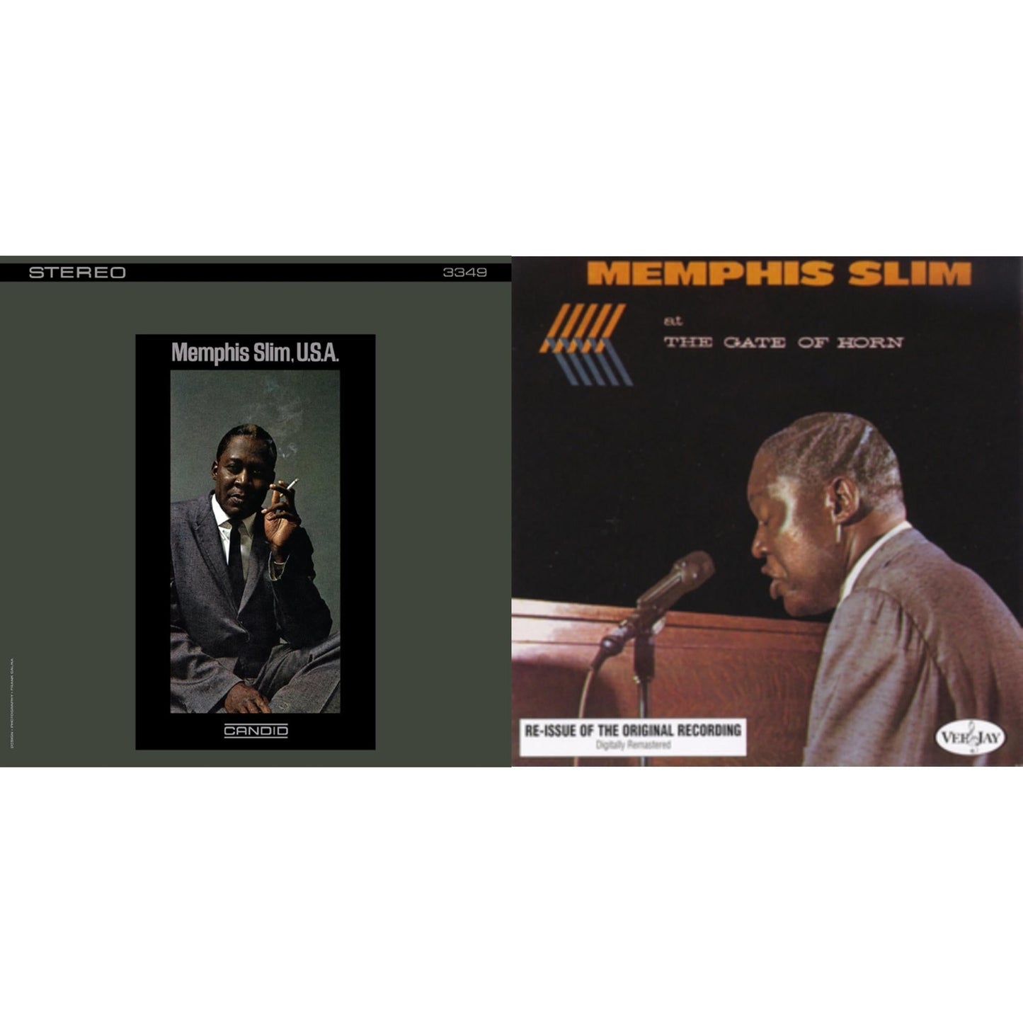 Memphis Slim, U.S.A & At The Gate Of Horn (Bluesville Acoustic Sounds Series) (180G)