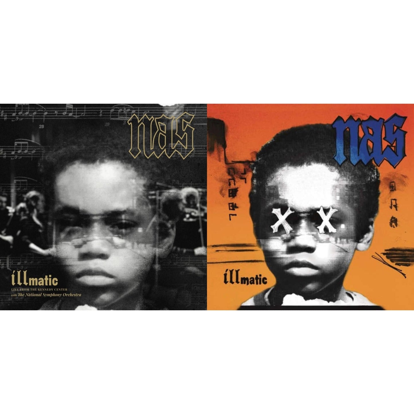 Illmatic: Live From The Kennedy Center (Limited 2LP/180G/Poster/Dl Card) & Illmatic Xx (Pa/180G/Dl Card)