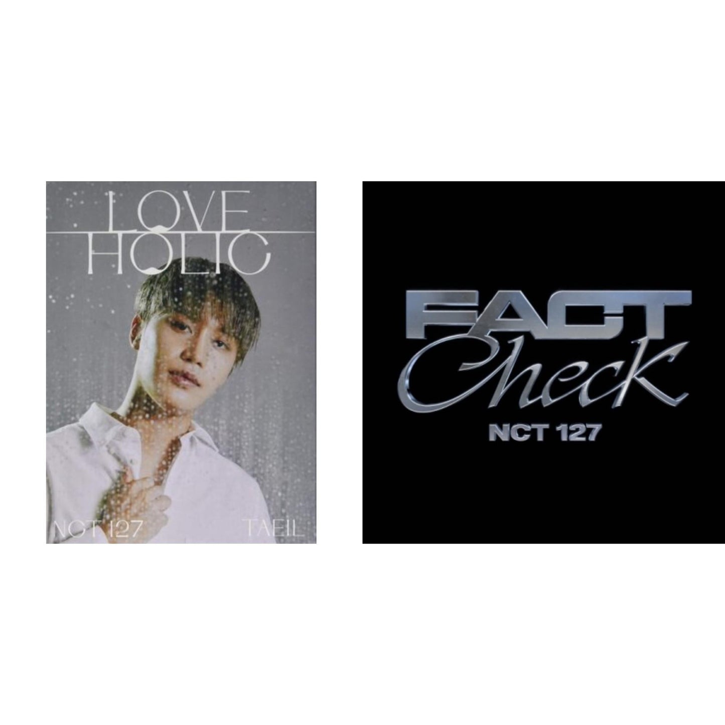 Loveholic: Taeil Ver. (Limited/Trading Card Type B) & Fact Check Vol.5 (Photo Case Ver.)