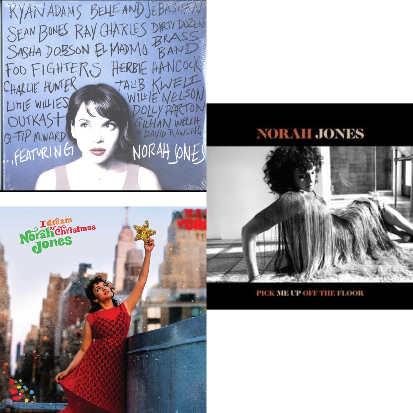 Featuring & I Dream Of Christmas (Red/White Swirl LP Vinyl) & Pick Me Up Off The Floor (Half Black/Half White LP Vinyl)