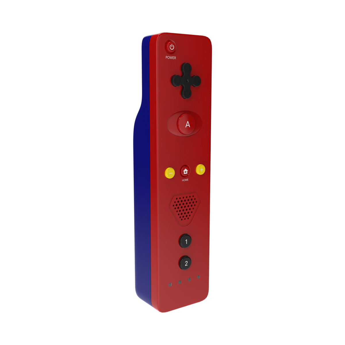 This is brand new.Immerse yourself in vibrant gaming experiences with the Red & Blue TTX Wii / Wii U Remote featuring Action Plus technology. This remote enhances motion sensing for a more realistic gaming adventure.