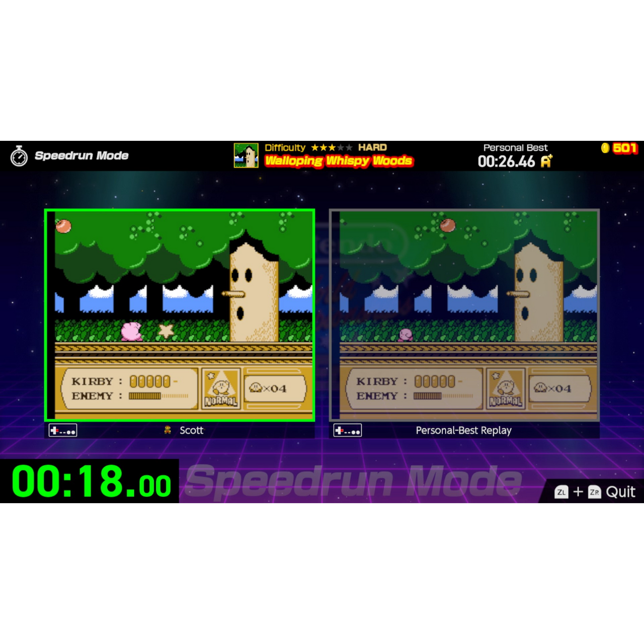 This is brand new.Bring the Nintendo World Championships to your living room
Test your speedrunning skill in over 150 challenges! Each challenge relives a memorable moment one of 13 NES™ games*, including classics like Super Mario Bros.™ 3, The Legend of Zelda™, Donkey Kong™, and Metroid™.