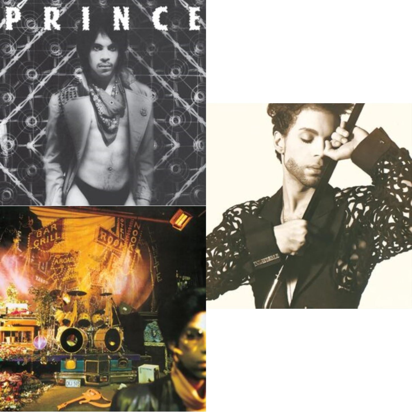 Dirty Mind (X) & Sign Oโ The Times & Hits 1 (X)