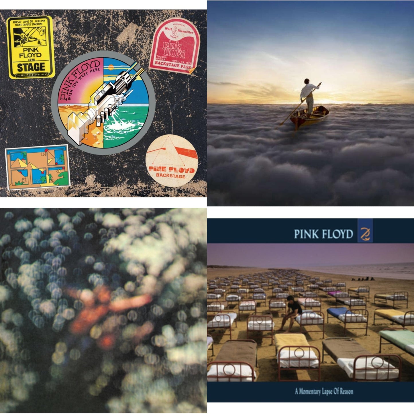 Wish You Were Here (50Th Anniversary/2CD) & Endless River & Obscured By Clouds & Momentary Lapse Of Reason