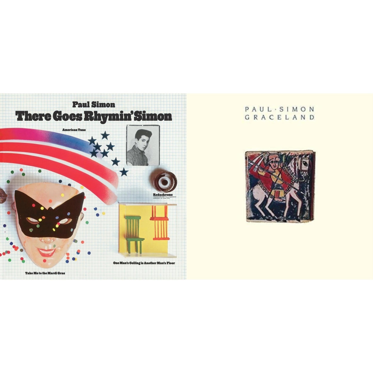 There Goes Rhymin' Simon (Opaque Orange LP Vinyl/50Th Anniversary) (Rsd Essential) & Graceland
