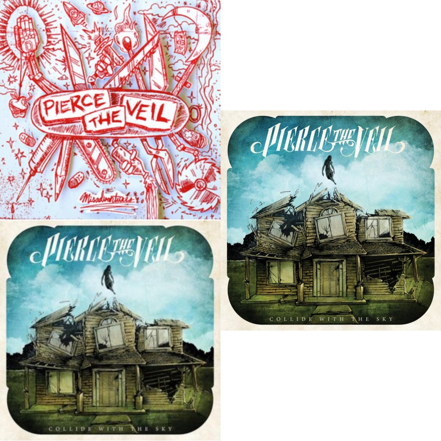 Misadventures & Collide With The Sky & Collide With The Sky (Sea Blue LP Vinyl)