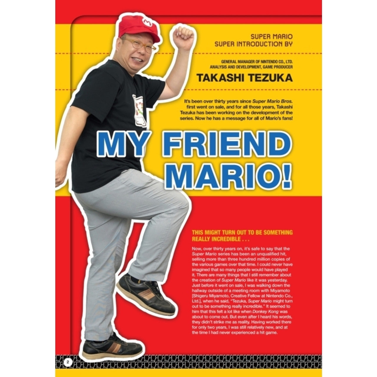 This is brand new.Power Up!Super Mario Bros. Encyclopedia: The Official Guide to the First 30 Years is jam-packed with content from all seventeen Super Mario games--from the original Super Mario Bros. to Super Mario 3D World.