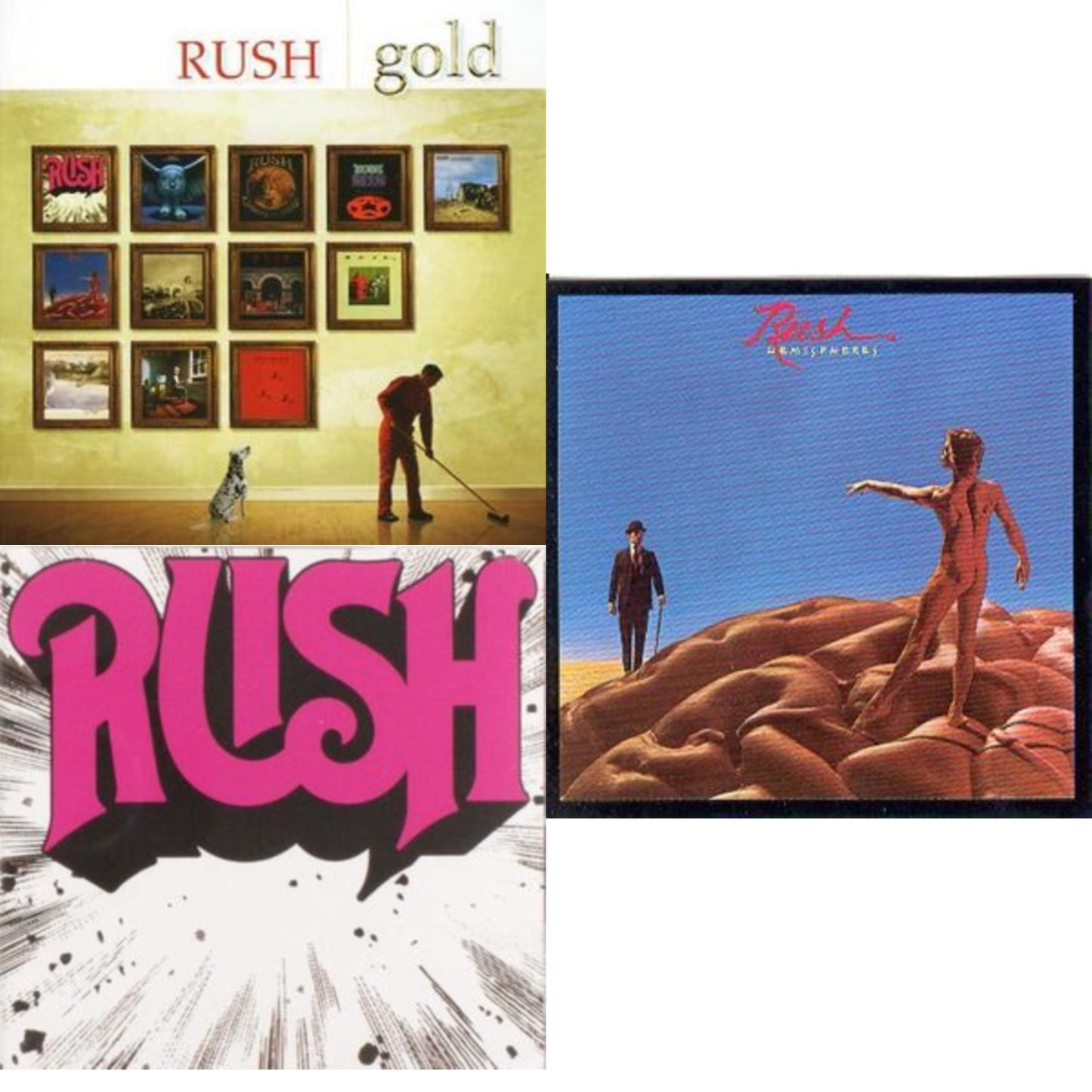 Gold & Rush & Hemispheres