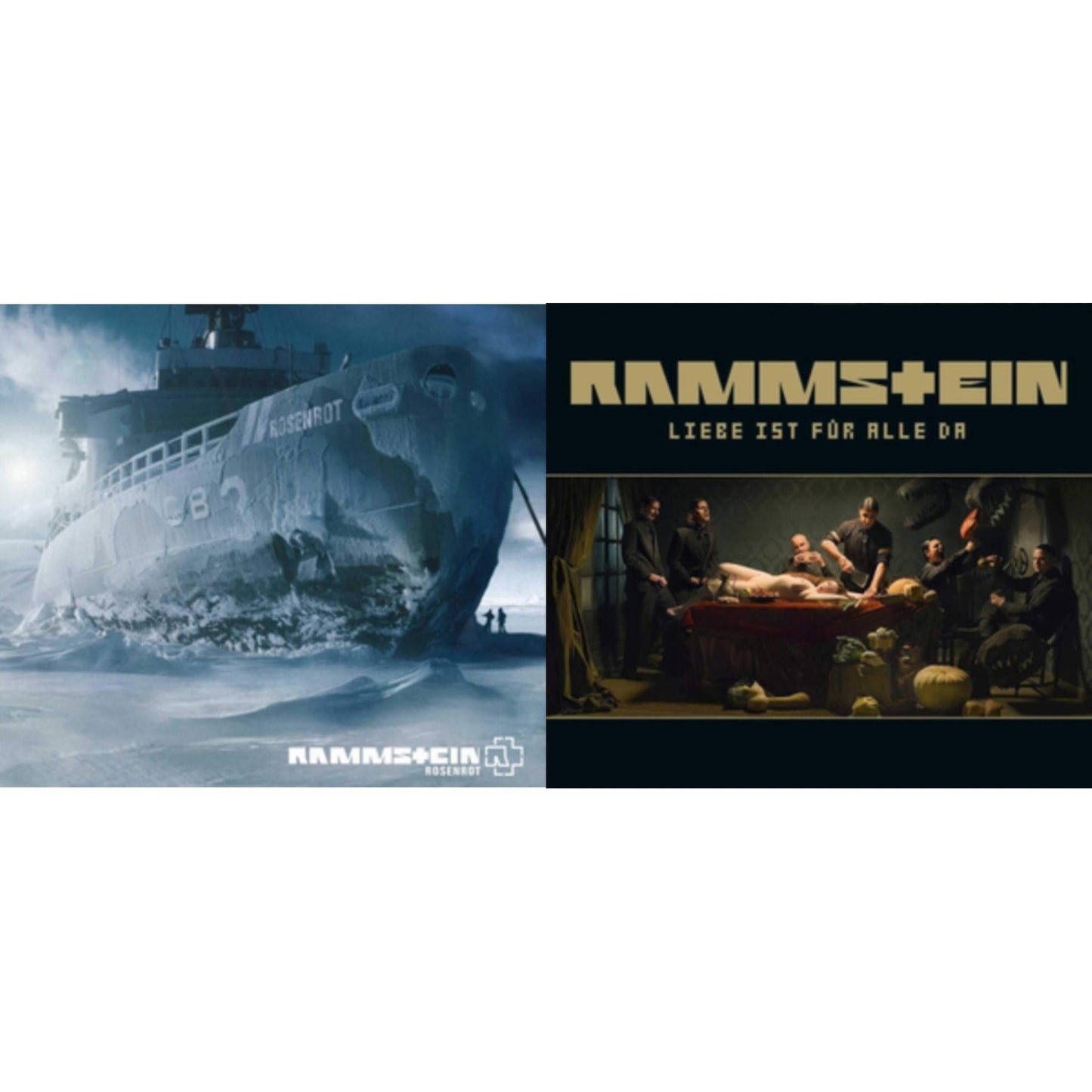Rosenrot (Limited 2LP) & Liebe Ist Für Alle Da (Limited 2LP)