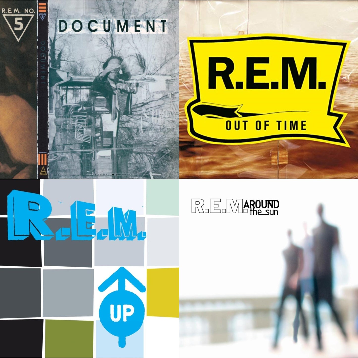 Document & Out Of Time & Up (25Th Anniversary) (Deluxe Edition) (2LP) & Around The Sun (2LP)
