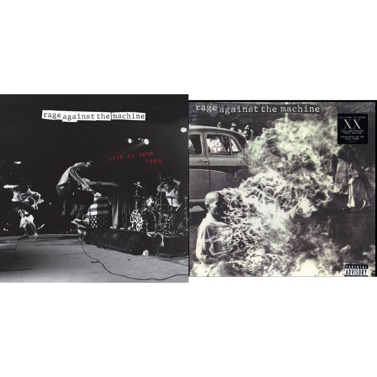 Live On Tour 1993 (X) (2LP/140G/Side D Etching) & Rage Against The Machine