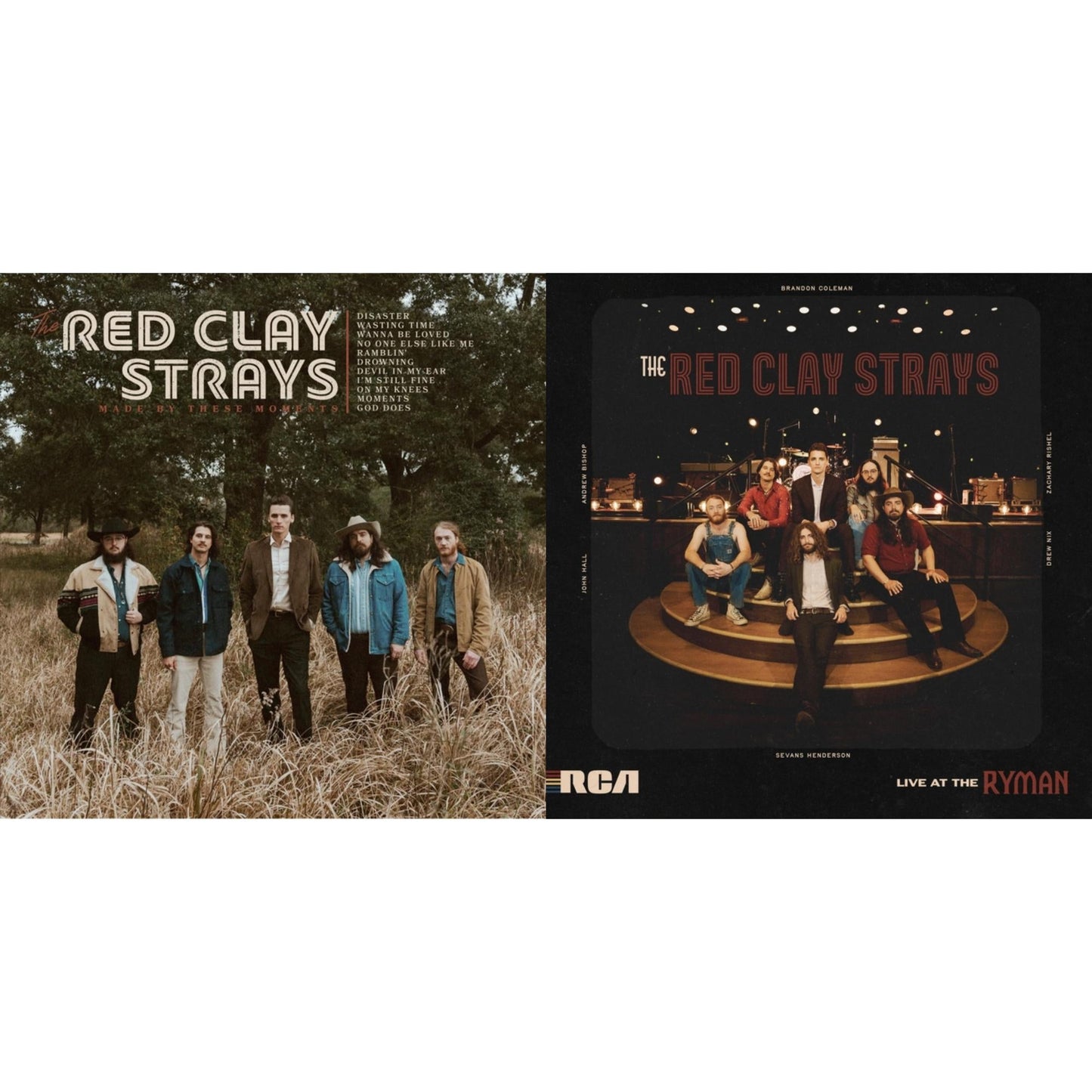Made By These Moments (Translucent Milky Clear LP Vinyl) & Live At The Ryman (2LP/Opaque Candy Red Vinyl)