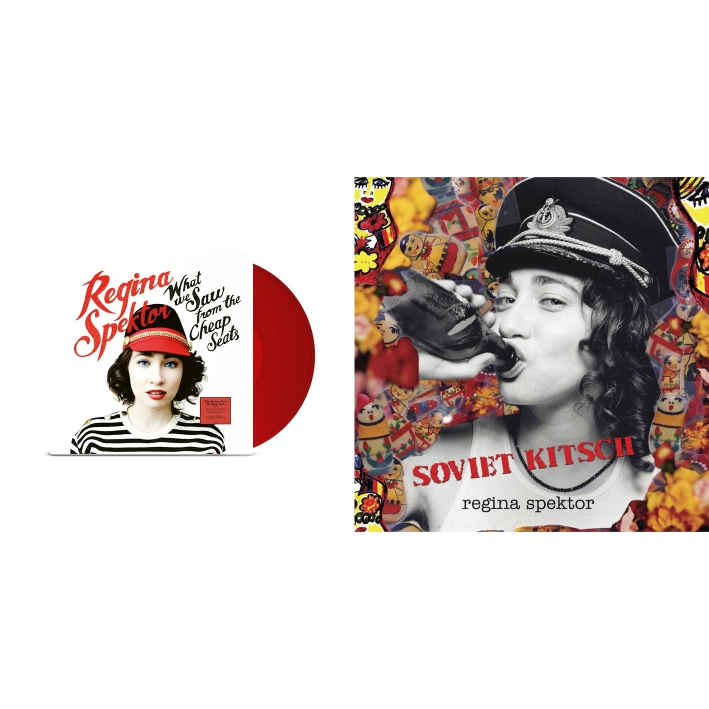 What We Saw From The Cheap Seats (Translucent Red LP Vinyl) & Soviet Kitsch (Tellow LP Vinyl) (I)