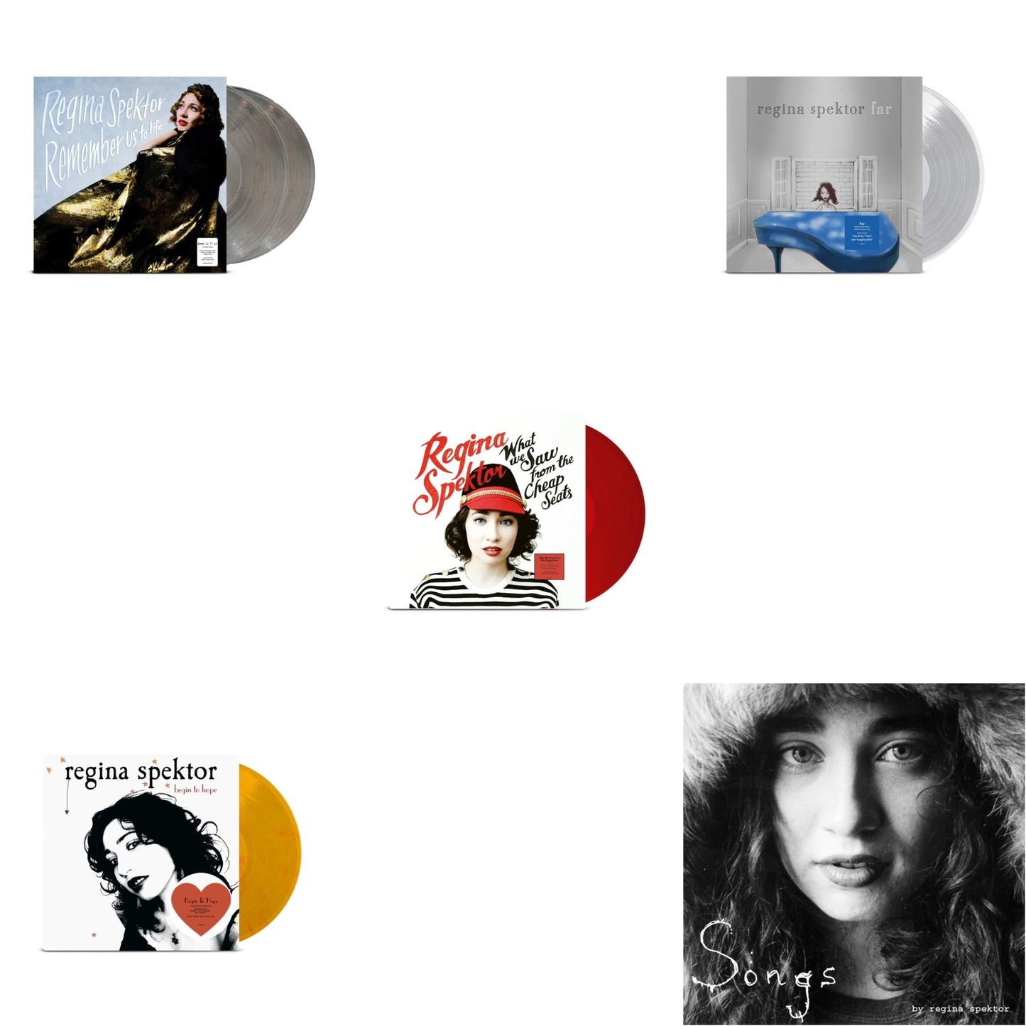 Remember Us To Life (Black Clouds Vinyl/2LP) & Begin To Hope (Yellow Flame LP Vinyl) & What We Saw From The Cheap Seats (Translucent Red LP Vinyl) & Far (Velum Clear LP Vinyl) & Songs