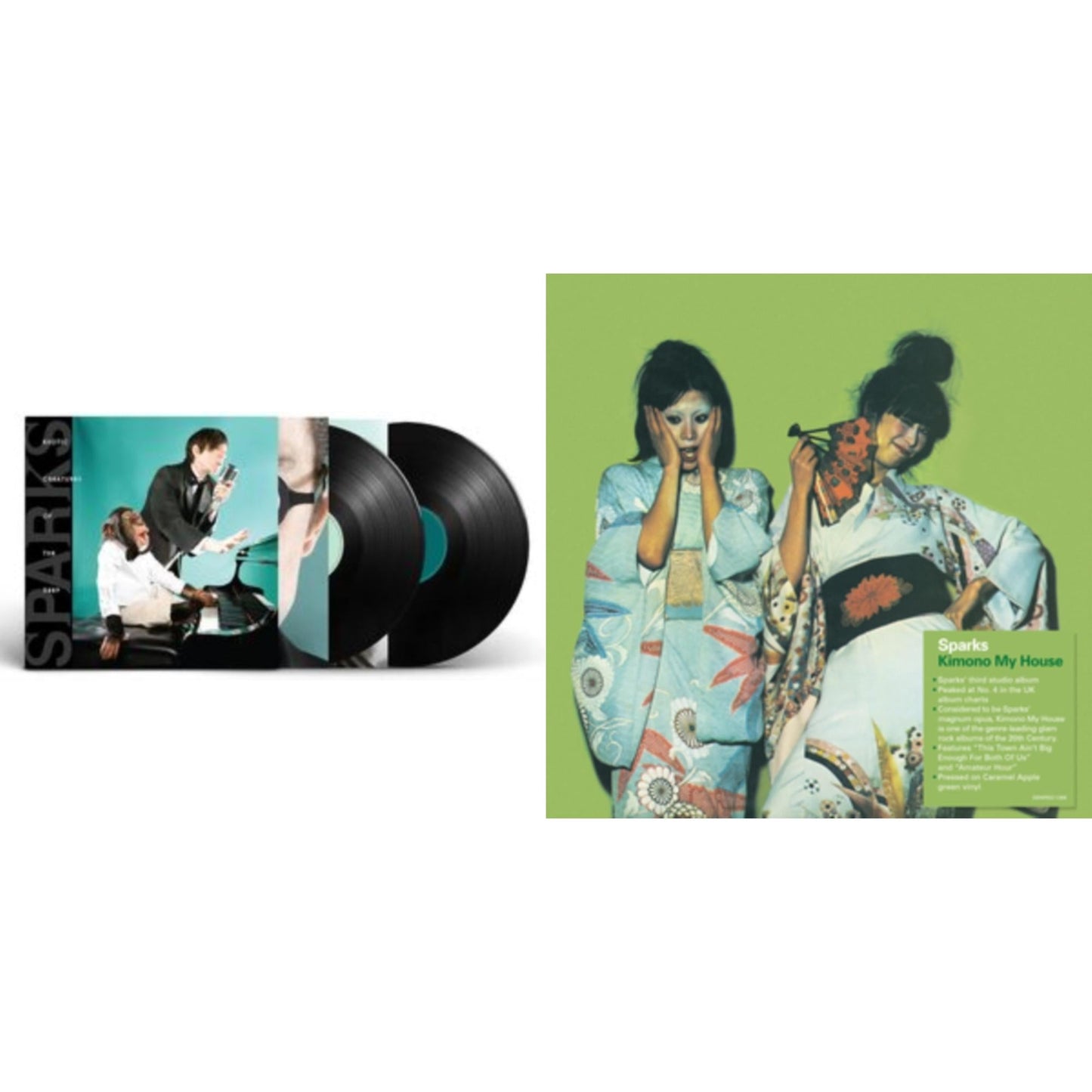 Exotic Creatures Of The Deep (2LP) & Kimono My House (50Th Anniversary/140G/Coloured LP Vinyl)
