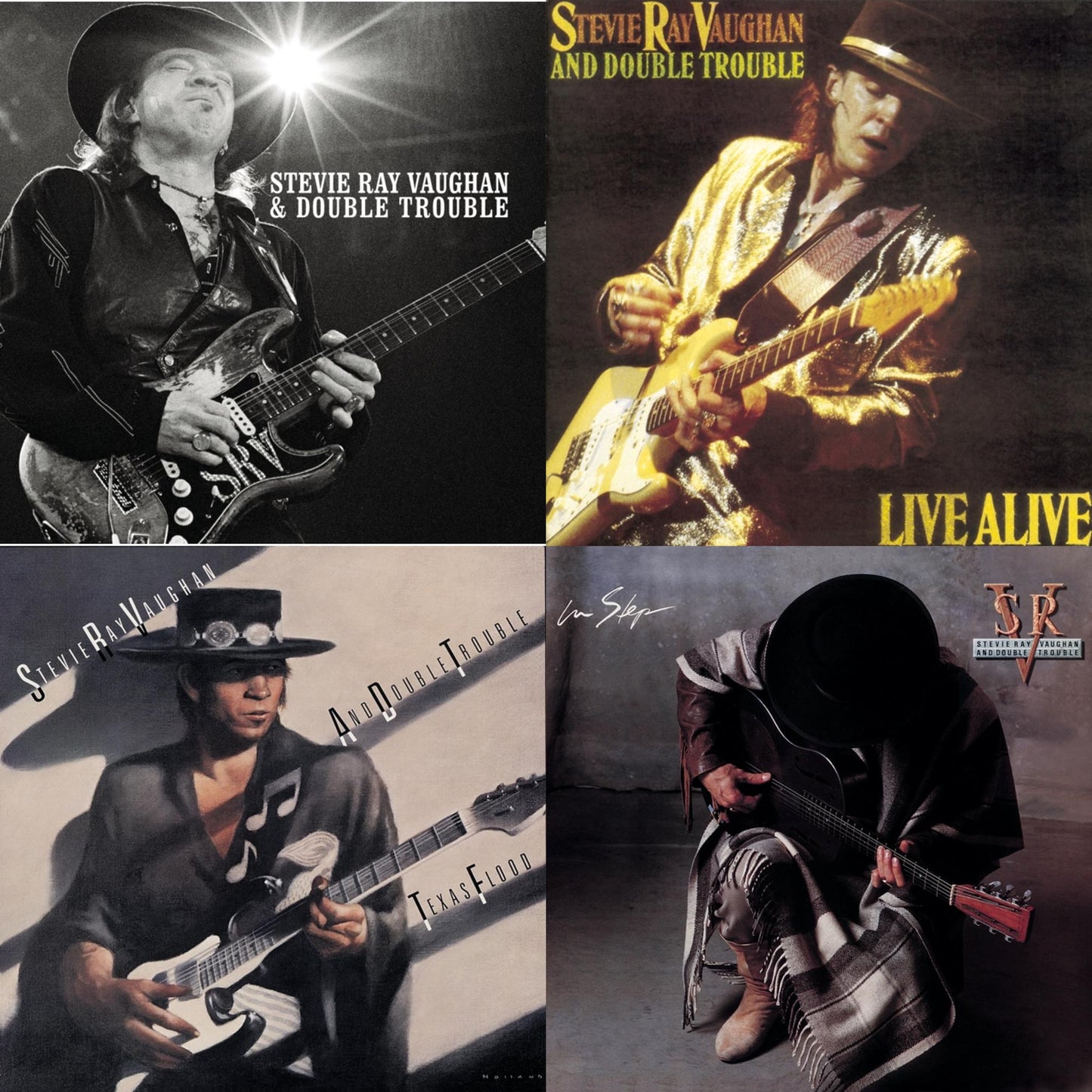 Real Deal: Greatest Hits Vol.1 & Live Alive & Texas Flood & In Step