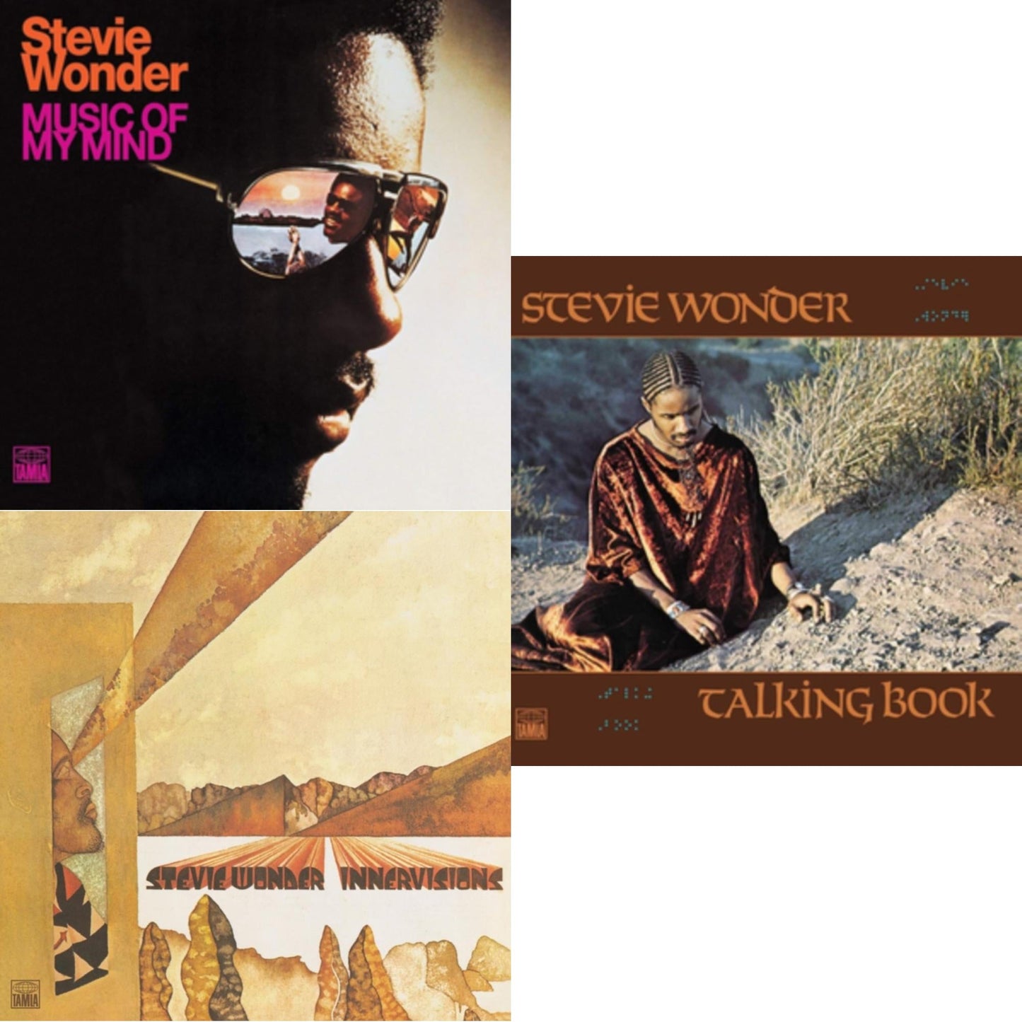Music Of My Mind & Innervisions & Talking Book