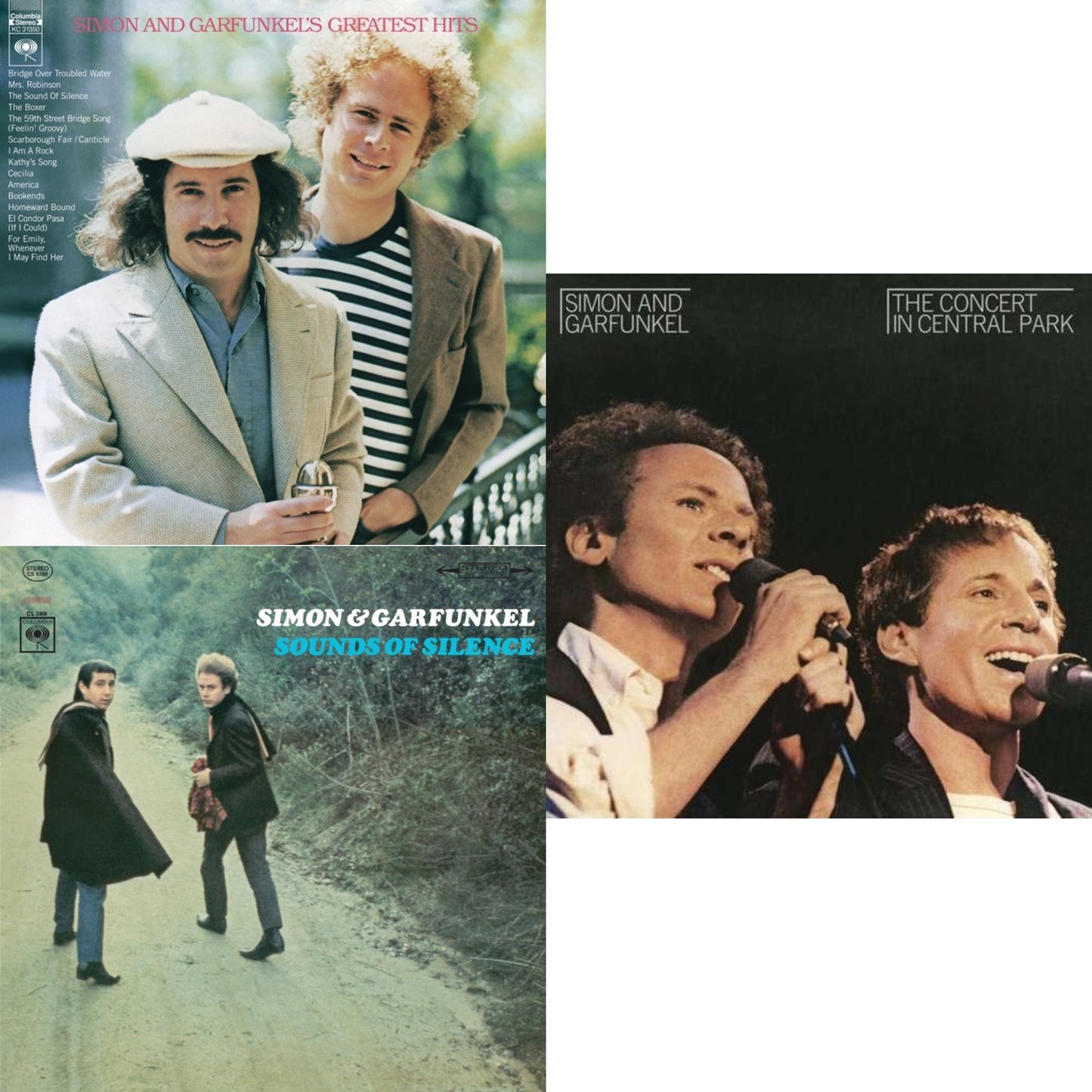 Greatest Hits (140G/Dl Code) & Sounds Of Silence (180G LP Vinyl/ Dl Insert) & Concert In Central Park (2LP/180G/Dl Card/Gatefold)