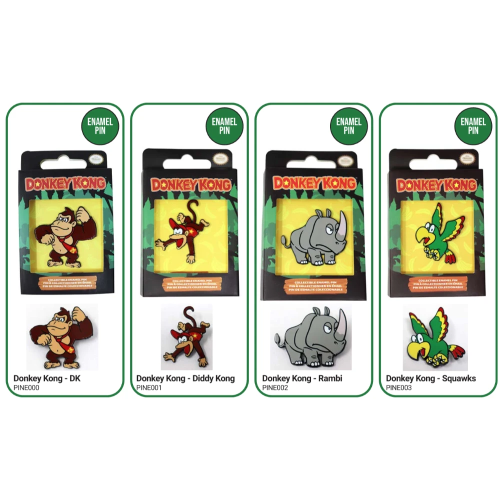 Enamel Pin CDU: Donkey Kong - Display (10)