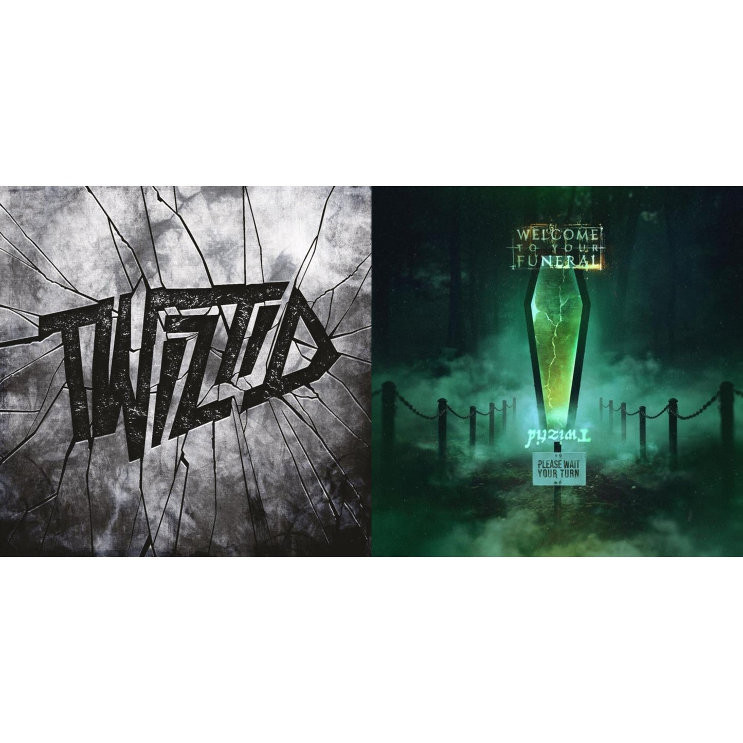 Unlikely Prescription (Black/Light Blue Marble Vinyl/2LP) & Welcome To Your Funeral (X) (Death Void Verdant LP Vinyl)