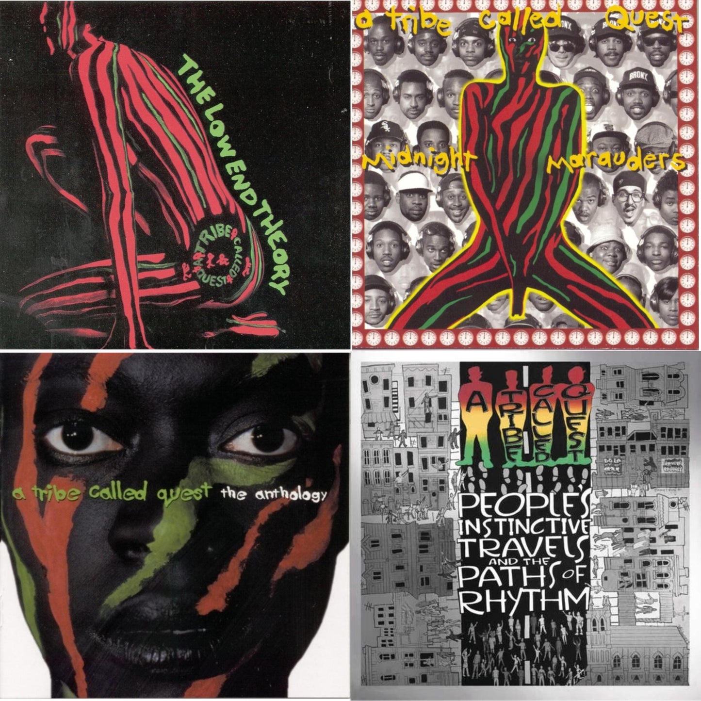 Low End Theory & Midnight Marauders & Anthology & People's Instinctive Travels (25Th Anniversary)
