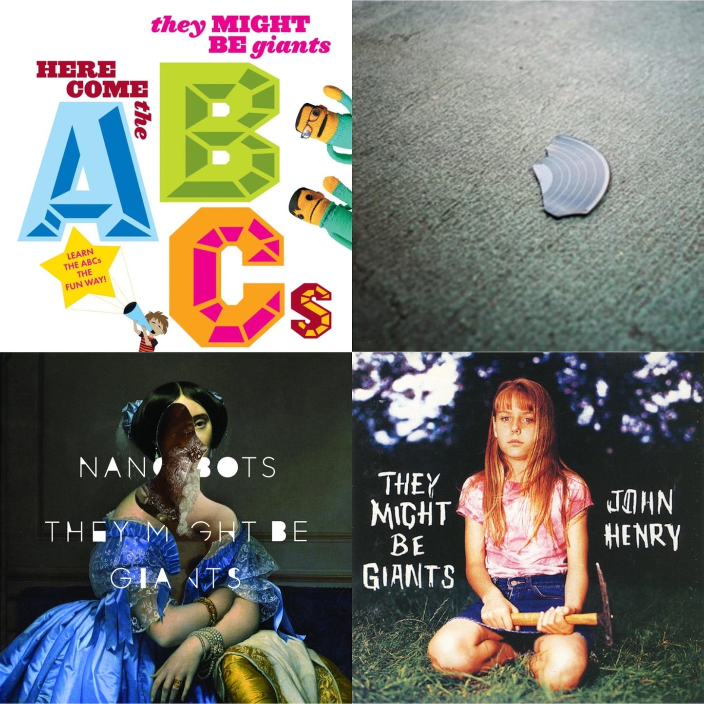 Here Come The Abcs (Clear LP Vinyl) & Book & Nanobots (Cobalt Blue LP Vinyl) & John Henry (180G/Violet Vinyl/2LP)
