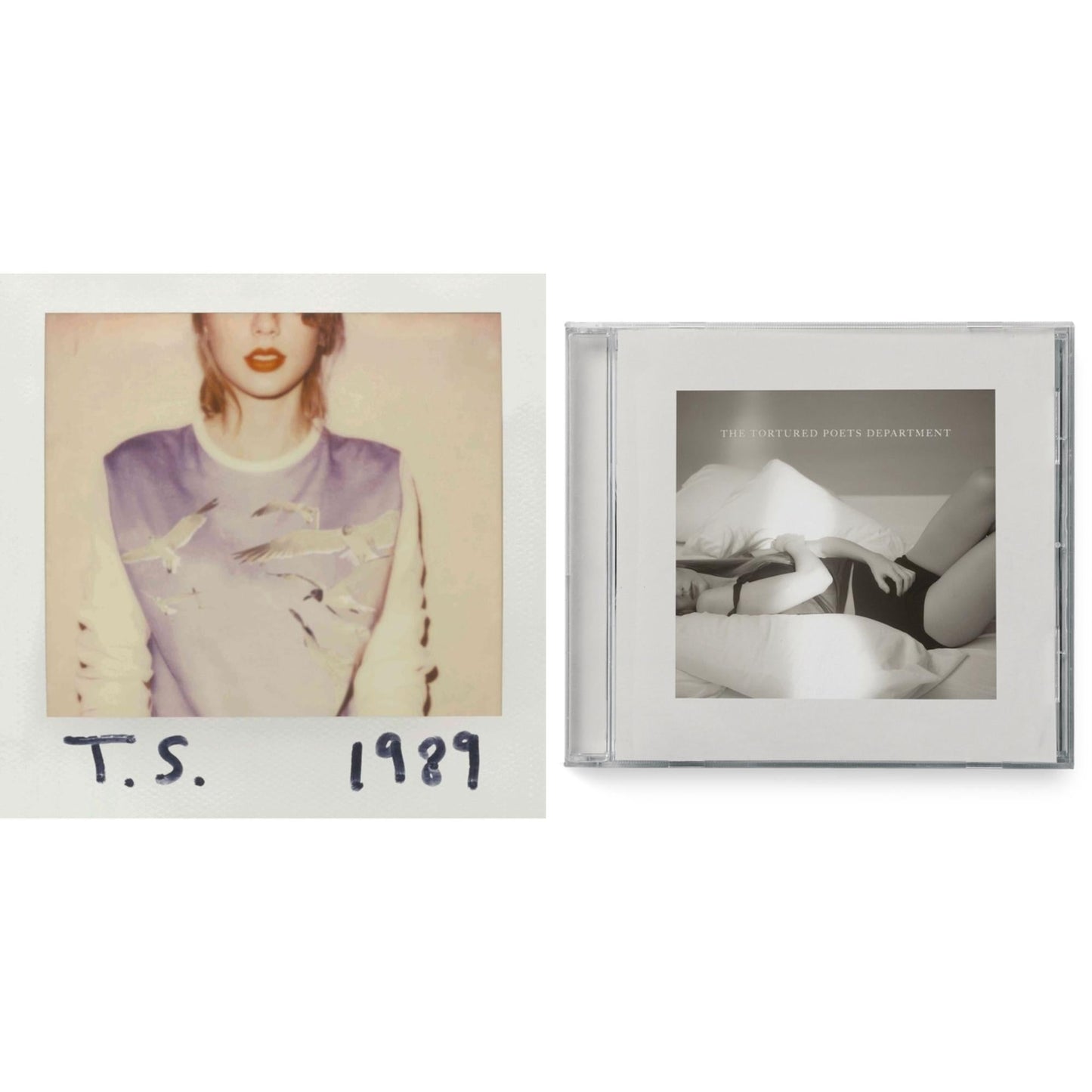 Taylor Swift - Tortured Poets DepartmentĀ (X) (Manuscript- Bonus Track) & 1989 - CD Bundle