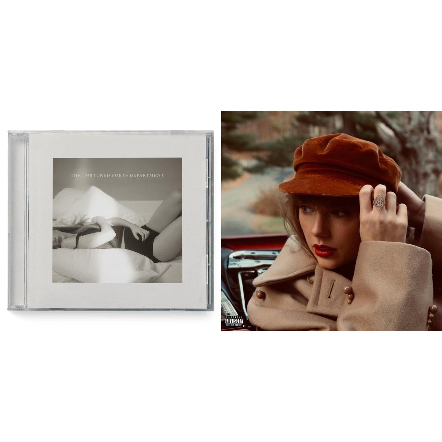 Red (Taylor's Version) (Edited) (2CD) & Tortured Poets DepartmentĀ (X) (Manuscript- Bonus Track)