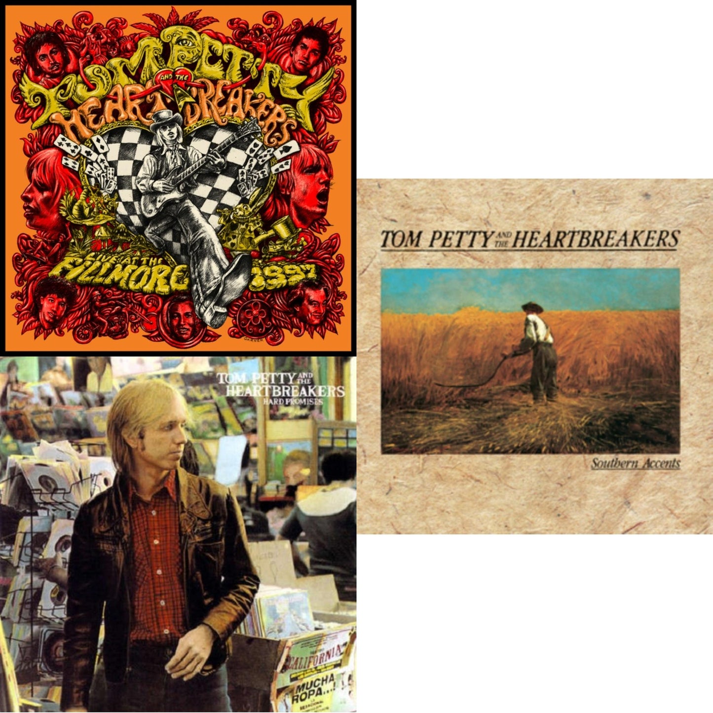 Live At The Fillmore, 1997 (3LP) & Hard Promises (180G) & Southern Accents (180G)