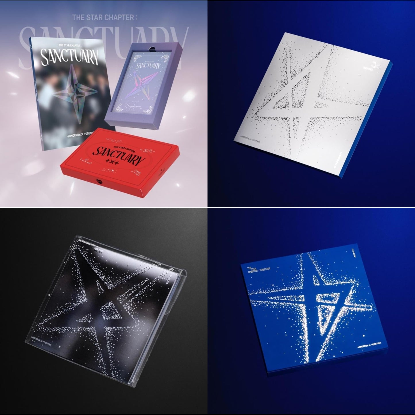 Star Chapter: Sanctuary (Savior Ver.) & Star Chapter: Together (Awake Ver.) & Star Chapter: Together (Etched Ver.) & Star Chapter: Together (Starlight Ver.)