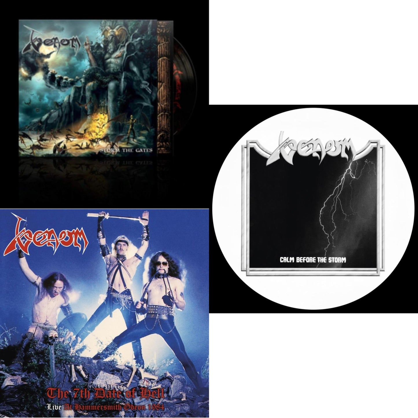 Storm The Gates (2LP/Picture Disc) & 7Th Date Of Hell - Live At Hammersmith 1984 & Calm Before The Storm