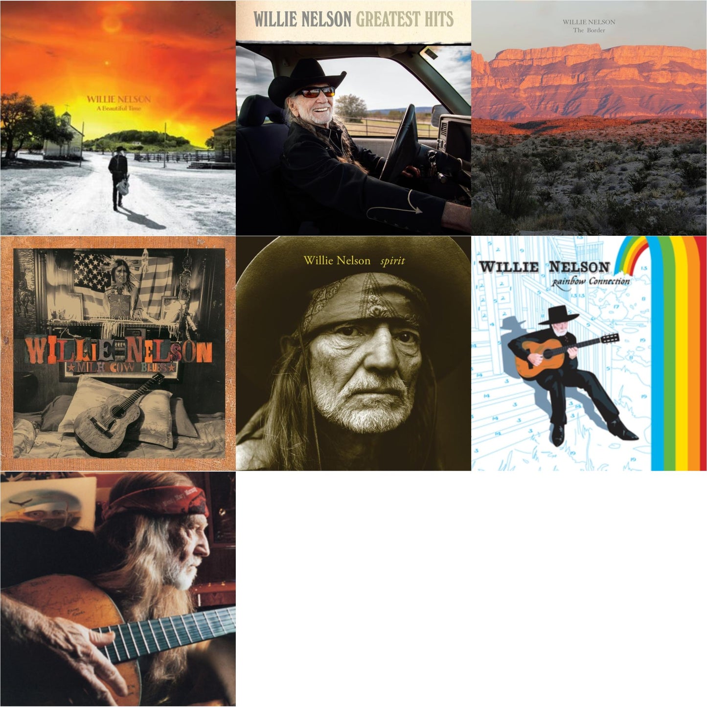 Beautiful Time & Greatest Hits & Border & Milk Cow Blues (2LP/180G) & Spirit (180G) & Rainbow Connection & It Always Will Be