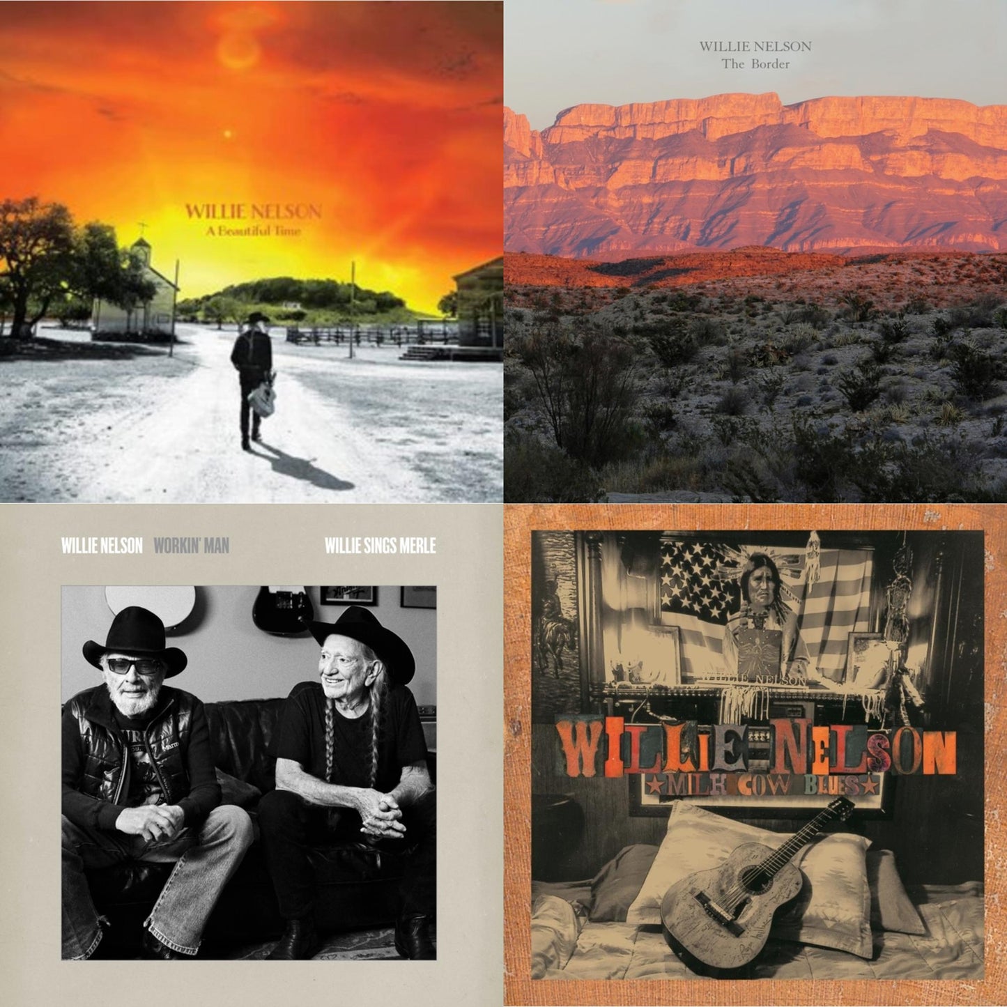 Beautiful Time & Border & Workin Man: Willie Sings Merle & Milk Cow Blues (2LP/180G)