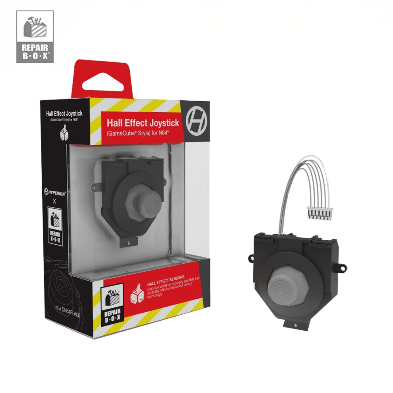 This is brand new.Solder-Free Installation: Just pop it in and play! It's that simple.
Hall Effect Sensors: Say goodbye to drift and hello to unparalleled accuracy! Our Hall Effect sensors ensure your movements are precise, responsive, and durable.