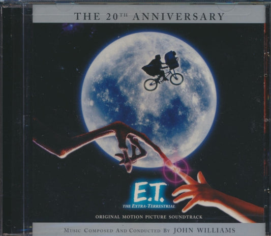 This CD is brand new.Format: CDMusic Style: SoundtrackThis item's title is: E.T. Extra Terrestrial (20Th Anniversary) O.S.T.Artist: E.T. Extra Terrestrial (20Th Anniversary) O.S.T.Label: GEFFENBarcode: 008811281922Release Date: 3/19/2002