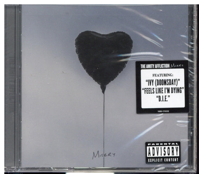 Product Image : This CD is brand new.<br>Format: CD<br>Music Style: Post-Hardcore<br>This item's title is: Misery (X)<br>Artist: Amity Affliction<br>Label: Roadrunner Records<br>Barcode: 016861743321<br>Release Date: 8/24/2018